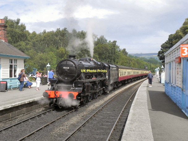 Photo 6"x4" Grosmont Station Grosmont\/NZ8205 c2011