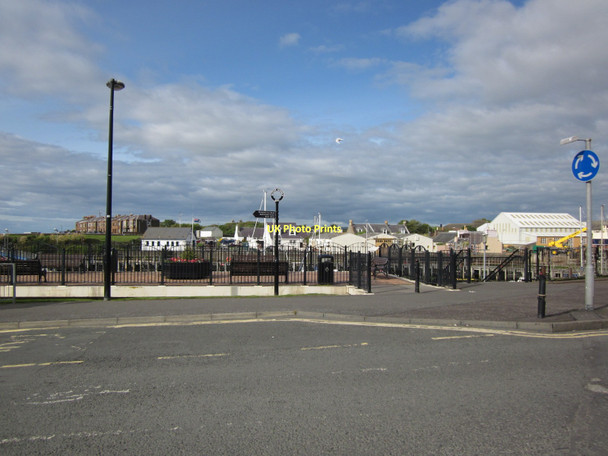Photo 6"x4" Girvan Harbour Girvan c2011