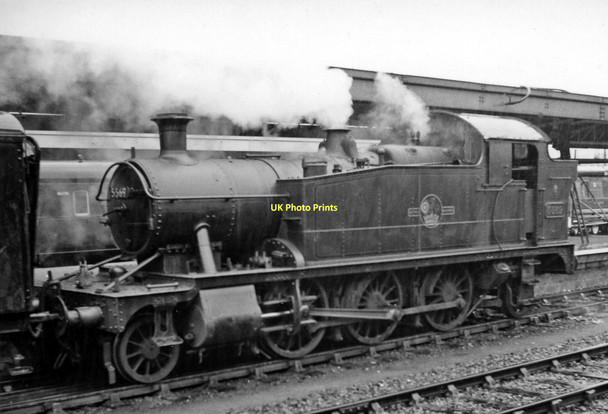 Photo 6"x4" A GW 'Small Prairie 2-6-2T at Plymouth North Road Station Plymouth c1958