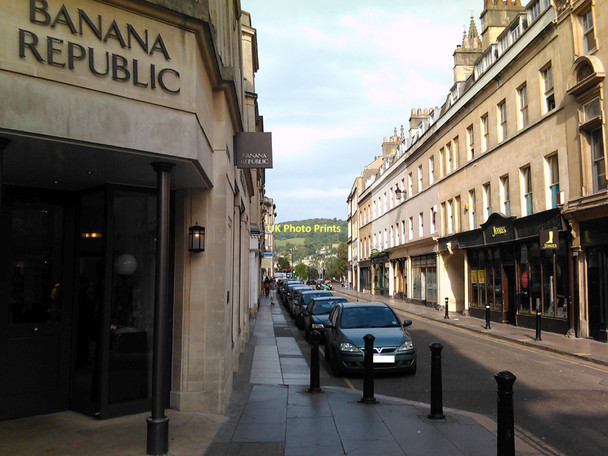 Photo 6"x4" View down Cheap Street Bath\/ST7464 c2011
