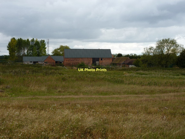 Photo 6"x4" Barns at Sutton Hall Farm Betton Strange c2011