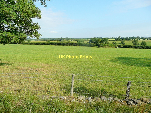 Photo 6"x4" Cotswold view Norcote c2011