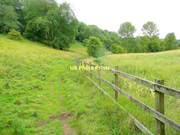 Photo 6"x4" Footpath in Hedgley Bottom Calcot\/SP0810 c2011