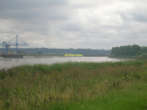 Photo 6"x4" River Trent near Amcotts Amcotts c2011