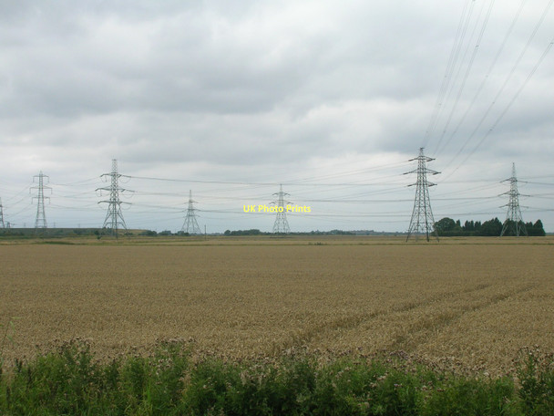 Photo 6"x4" Farmland north of Keadby Keadby c2011