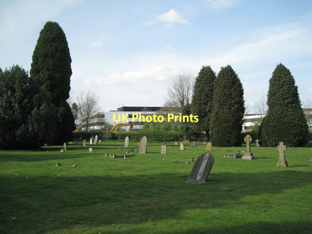 Photo 6"x4" East side of Warwick old cemetery  Warwick c2011