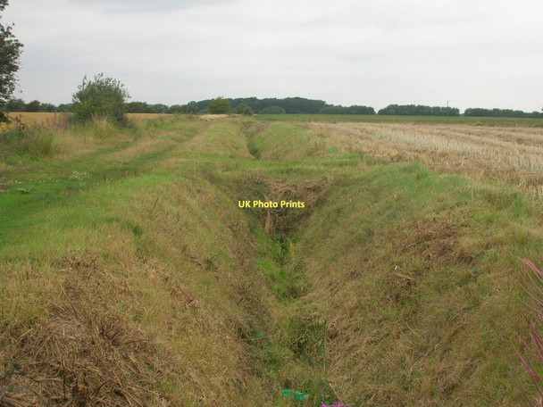 Photo 6"x4" Field drain beside Westfield Lane Adlingfleet c2011