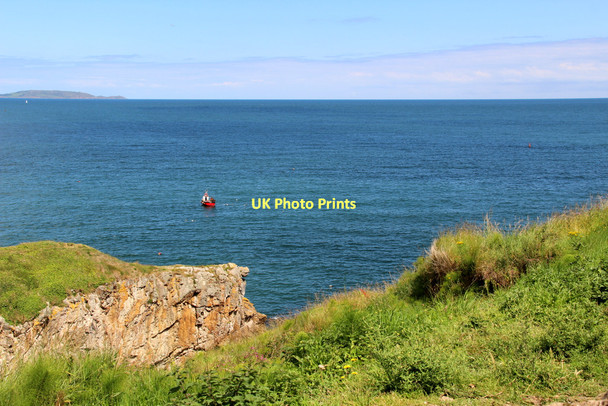 Photo 6"x4" Clifftop near Howth, Ireland Howth c2011