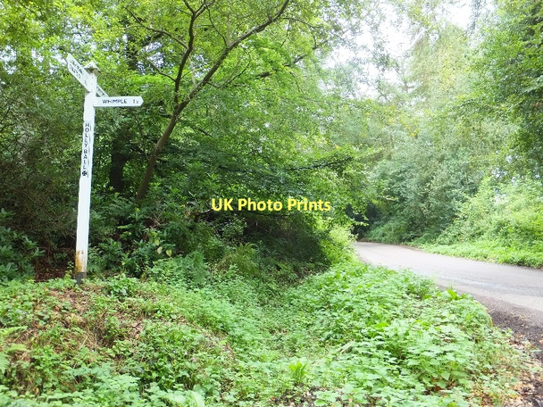 Photo 6"x4" Road to Honiton from Holly Ball Cross Larkbeare c2011