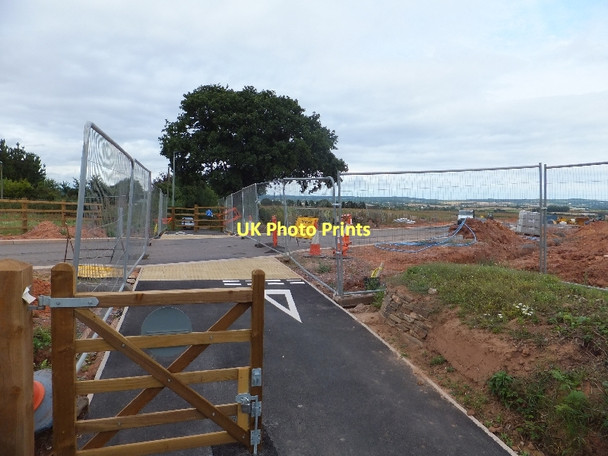 Photo 6"x4" Construction of a road on Exeter Science Park Blackhorse\/SX9793 c2011