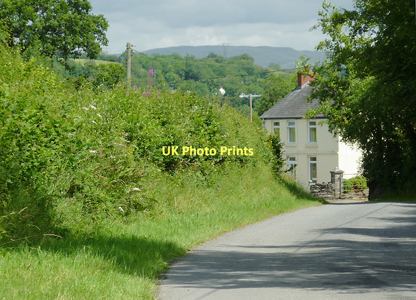 Photo 6"x4" Lane at  Comins Capel Betws, Ceredigion Capel Betws Lleucu c2011