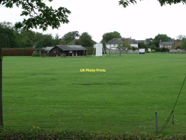 Photo 6"x4" Sports Field, near RAF Digby Ashby de la Launde c2011