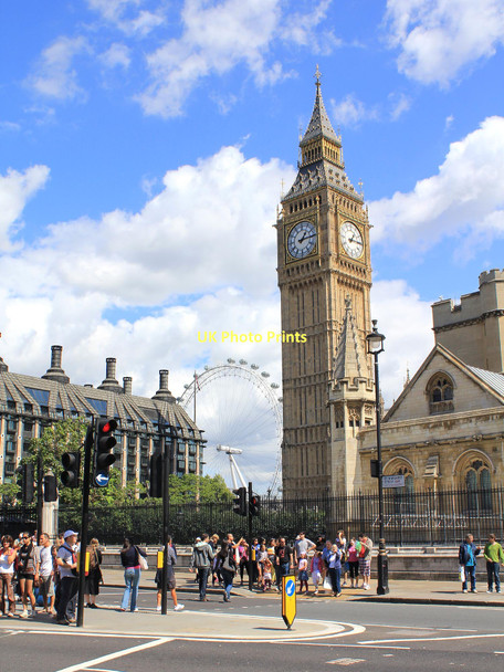 Photo 6"x4" The Clock Tower, Houses Of Parliament Westminster c2011