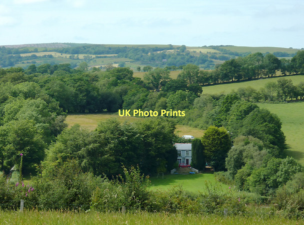 Photo 6"x4" Farmland north of  Llwyn-y-Groes, Ceredigion Llwyn-y-groes\/SN5956 c2011