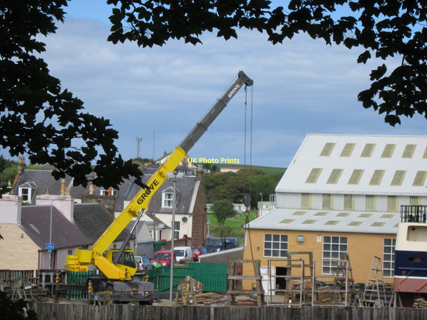 Photo 6"x4" Nobles Ship Yard Girvan c2011
