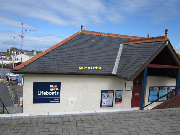 Photo 6"x4" Girvan Lifeboat Station Girvan c2011