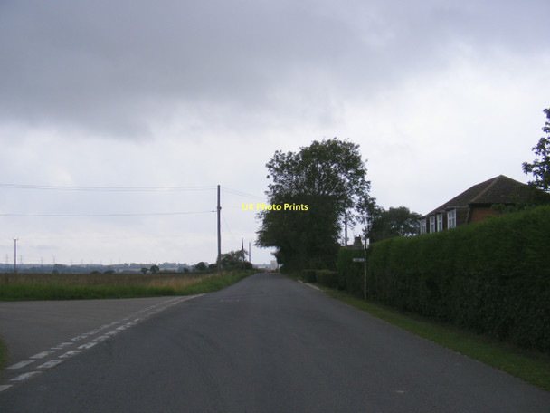 Photo 6"x4" Road junction in Drabb's Lane Clopton Corner c2011