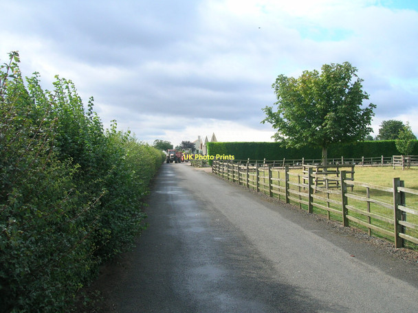 Photo 6"x4" Track to Grange Farm Wilsic c2011