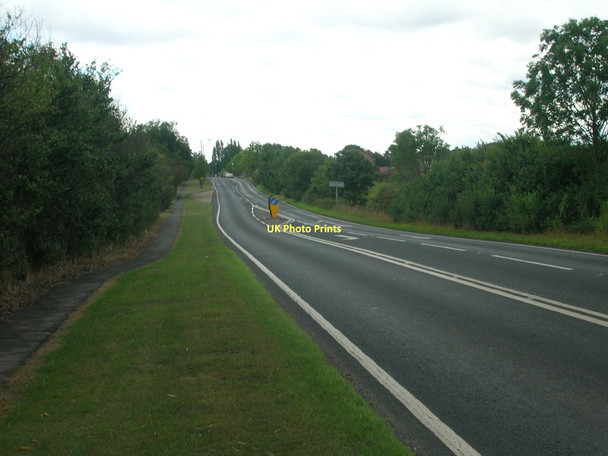 Photo 6"x4" A638 towards Bawtry Austerfield c2011