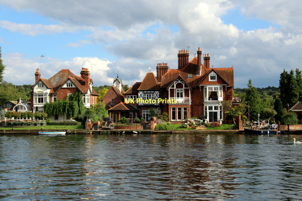Photo 6"x4" River Thames, Marlow, Buckinghamshire Marlow\/SU8586 c2011
