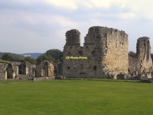Photo 6"x4" Byland Abbey Byland Abbey c2011