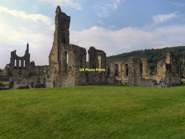 Photo 6"x4" Byland Abbey Byland Abbey c2011
