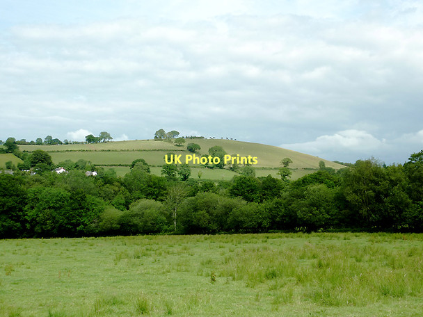 Photo 6"x4" Farmland north-west of Abermeurig, Ceredigion Bwlch-Llan c2011