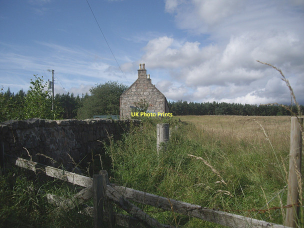 Photo 6"x4" Gable end, Cuttieshillock Strachan c2011