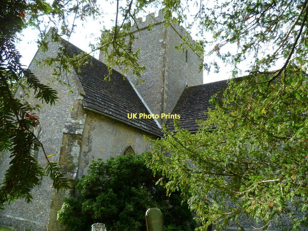 Photo 6"x4" Poynings church Poynings c2011