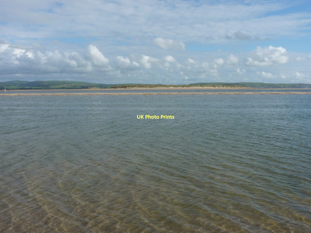 Photo 6"x4" A small offshore sandbank Aberdyfi c2011