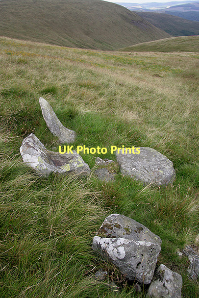 Photo 6"x4" The King's Stone at Meaul King's Well c2011