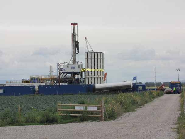 Photo 6"x4" Shale Gas Exploration Far Banks c2011