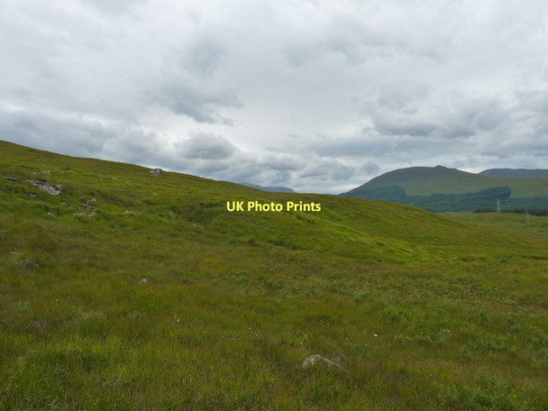 Photo 6"x4" Looking south across slopes of Beinn an Dothaidh Bridge of Orchy c2011