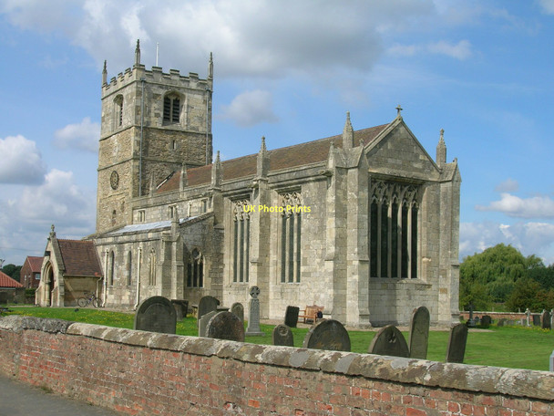 Photo 6"x4" St Helen's Church, Skipwith Little Skipwith c2011