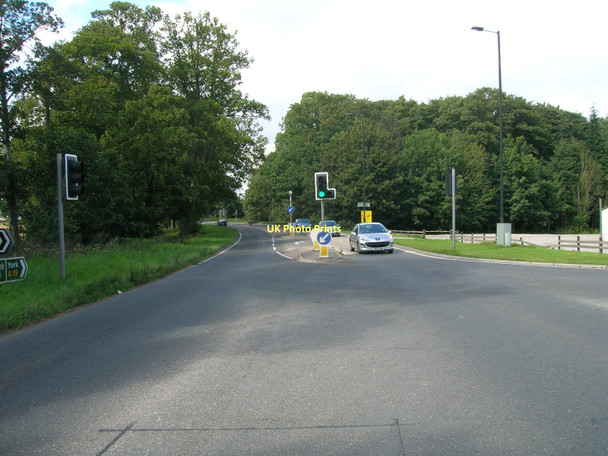 Photo 6"x4" A19 heading north at Crockey Hill Crockey Hill c2011