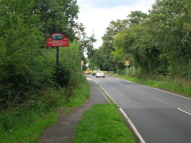 Photo 6"x4" Entering Naburn on the B1222 Naburn c2011