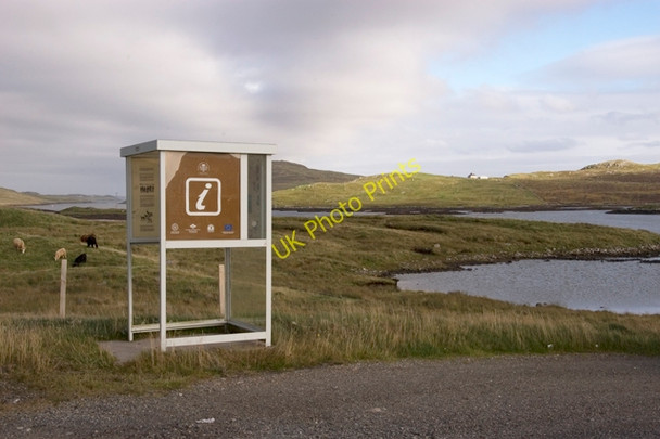 Photo 6"x4" Tourist Information and Loch Erisort Sildinis c2009