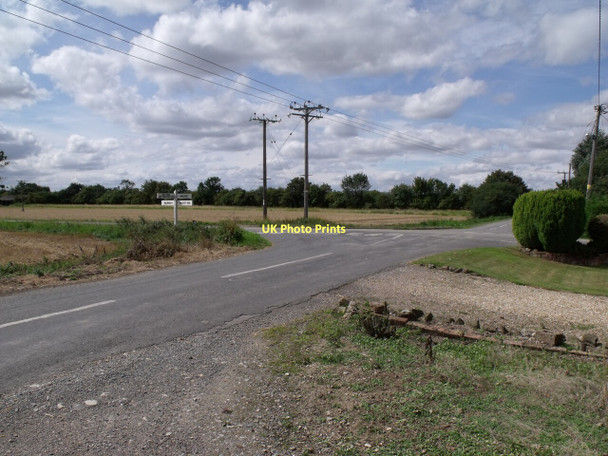 Photo 6"x4" Crossroads near Billinghay Billinghay c2011