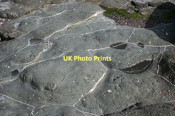 Photo 6"x4" Eroded Surface Kinghorn\/NT2686 c2011