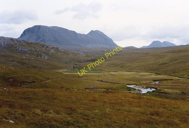 Photo 6"x4" View along the Abhainn Bhraigh Horrisdale Shieldaig c1993