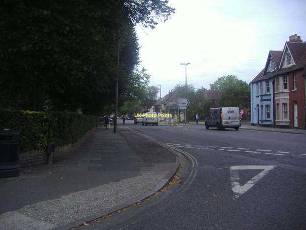 Photo 6"x4" St Pancras at junction of New Park Road Chichester c2011