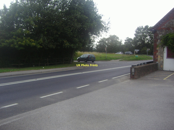 Photo 6"x4" Street End Road from The Anchor pub car park Street End\/SZ8599 c2011