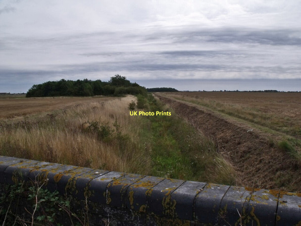 Photo 6"x4" Catchwater Drain, Ewerby Fen Ewerby Thorpe c2011