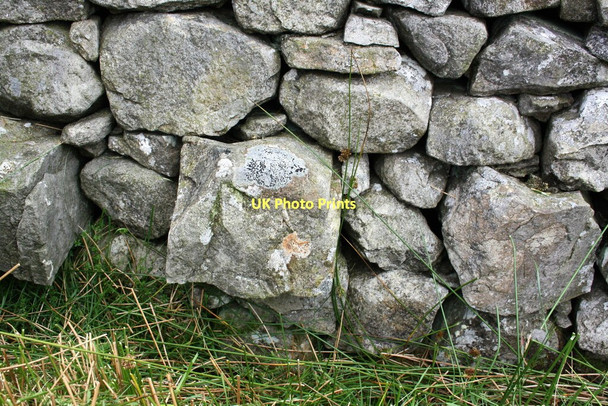 Photo 6"x4" Benchmark on stone in wall at Birk Shaw Back Gill Head c2011