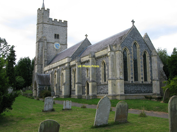Photo 6"x4" Holy Cross church, Goodnestone Goodnestone\/TR2554 c2011