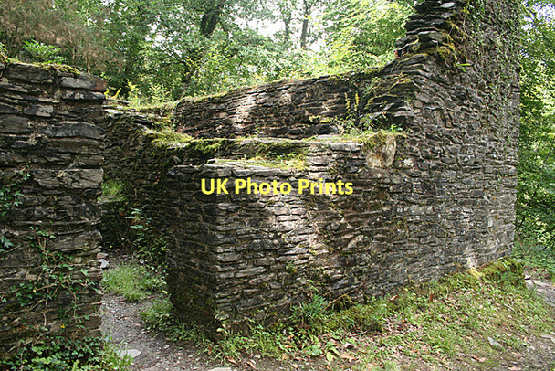 Photo 6"x4" Plymouth: engine house ruin Leigham c2011