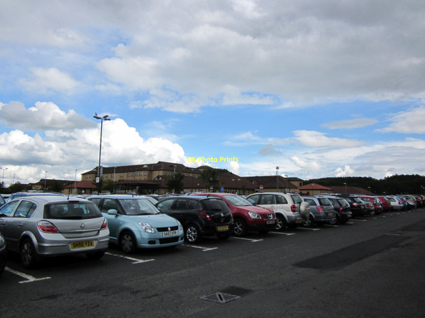 Photo 6"x4" Hospital Car Park Kincaidston c2011
