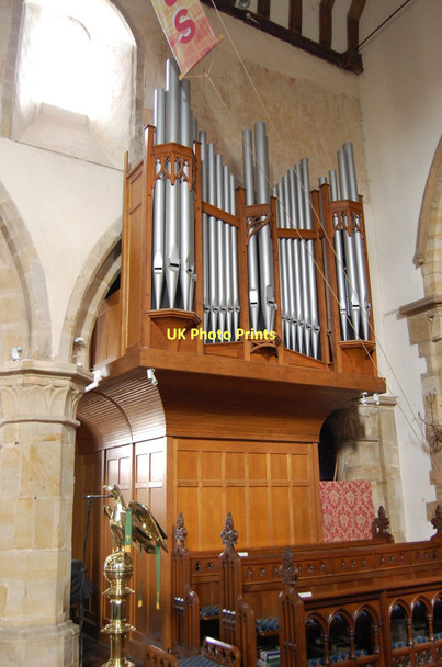 Photo 6"x4" Organ in Battle Church Battle\/TQ7416 c2011