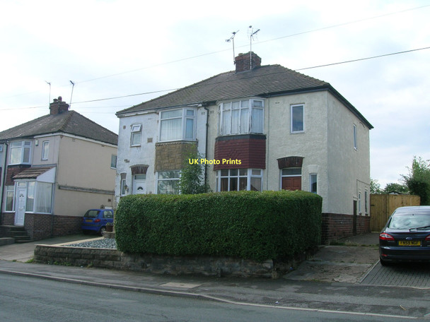 Photo 6"x4" Houses on Stradbroke Road, Sheffield Richmond\/SK4085 c2011