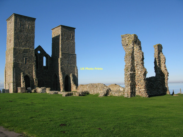 Photo 6"x4" The ruins of St Mary's church, Reculver Reculver c2010